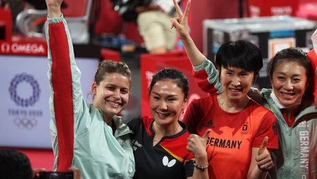 Tischtennis: Frauen-Team verliert Spiel um Bronze
